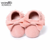NEW Styles Baby Soft Flock Tassel Moccasins Girl Moccs Baby Booties Shoes Moccasin design baby shoes Newborn shoes Pink color
