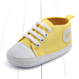 New Canvas Classic Sports Sneakers Newborn Baby Boys Girls First Walkers Shoes Infant Toddler Soft Sole Anti-slip Baby Shoes