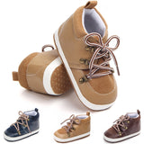 NEW Baby Shoes Spring PU Suede Lace Casual Baby Boy Shoes Fashion Cotton First Walker Gentleman Baby Boy Shoes