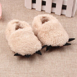 2019  Newborn Baby Boys Girls First Walkers Anti-Slip Winter Warm Toddler Animal Foot Baby Shoes Booties Slippers Soft Sole Crib Shoes