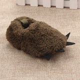 2019  Newborn Baby Boys Girls First Walkers Anti-Slip Winter Warm Toddler Animal Foot Baby Shoes Booties Slippers Soft Sole Crib Shoes