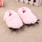 2019  Newborn Baby Boys Girls First Walkers Anti-Slip Winter Warm Toddler Animal Foot Baby Shoes Booties Slippers Soft Sole Crib Shoes