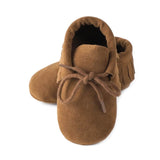 Shoes Infant Shoes Baby Girls Soft Bottom Suede Leather Moccasins Soft Moccs Anti-Slip Newborn Booties First Walkers 0-18 Months