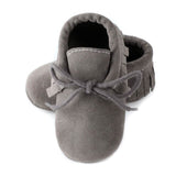 Shoes Infant Shoes Baby Girls Soft Bottom Suede Leather Moccasins Soft Moccs Anti-Slip Newborn Booties First Walkers 0-18 Months