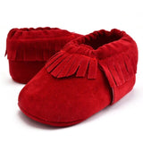 Shoes Infant Shoes Baby Girls Soft Bottom Suede Leather Moccasins Soft Moccs Anti-Slip Newborn Booties First Walkers 0-18 Months