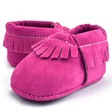 Shoes Infant Shoes Baby Girls Soft Bottom Suede Leather Moccasins Soft Moccs Anti-Slip Newborn Booties First Walkers 0-18 Months