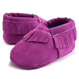 Shoes Infant Shoes Baby Girls Soft Bottom Suede Leather Moccasins Soft Moccs Anti-Slip Newborn Booties First Walkers 0-18 Months
