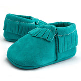 Shoes Infant Shoes Baby Girls Soft Bottom Suede Leather Moccasins Soft Moccs Anti-Slip Newborn Booties First Walkers 0-18 Months