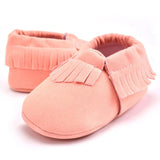 Shoes Infant Shoes Baby Girls Soft Bottom Suede Leather Moccasins Soft Moccs Anti-Slip Newborn Booties First Walkers 0-18 Months