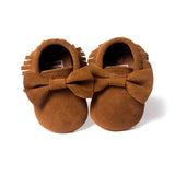 NEW Styles Baby Soft Flock Tassel Moccasins Girl Moccs Baby Booties Shoes Moccasin design baby shoes Newborn shoes Pink color