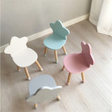 New Children's Solid Wood Furniture Study Writing Kindergarten Thickening Chair Baby Dining Chair Lunch Stool 50x29x25cm