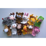 Children Gift Christmas Baby Plush Toy 12 Pcs Tell Story Props Children Furniture Sets Finger Puppets Animal Doll Zodiac Animals