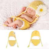 Newborn Baby Photography Props girl Boy Animal Pants Knit Hat Set Cute Baby Hand Made Crochet Costume Photo Shoot Clothes