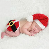 Newborn Baby Photography Props girl Boy Animal Pants Knit Hat Set Cute Baby Hand Made Crochet Costume Photo Shoot Clothes