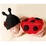 Newborn Baby Photography Props girl Boy Animal Pants Knit Hat Set Cute Baby Hand Made Crochet Costume Photo Shoot Clothes