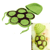 Newborn Baby Photography Props girl Boy Animal Pants Knit Hat Set Cute Baby Hand Made Crochet Costume Photo Shoot Clothes
