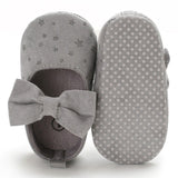 New born Baby Girl Flower Sneakers Toddler Cotton Bow Casual Shoes Infant Little Girls Princess Sequin Stars Leather Shoes 0-18Ms