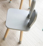 Cute Children's Solid Wood Furniture Study Writing Kindergarten Thickening Chair Baby Dining Chair Lunch Stool Christmas Gifts