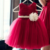 girl's princess 2019 party dresses kids performan show tutu dress children's clothing baby girls 2 3 4 5 6 7 8 9 10 lace clothes