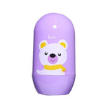 4pcs Baby Healthcare Kits Baby Nail Care Set Infant Finger Trimmer Scissors Nail Clippers Cartoon Animal Storage Box for Travel