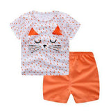 Brand Designer Baby Boy Clothes Sport Clothing Tracksuit Active  Striped Tshirt +shorts Toddler Clothing Sets