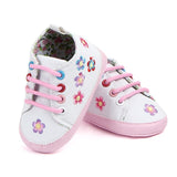 NEW Kids Shoes for Girls Boys Sneakers Jeans Canvas Children Shoes Denim Running Sport Baby Sneakers Lace-up Casual Boy Floral Shoes