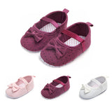 Shoes 2018 Baby Boy Shoes Spring Autumn Bow Classic Canvas Cotton Baby Girl Shoes The First Walkers Fashion Comfort Baby Girl Shoes
