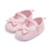 Shoes 2018 Baby Boy Shoes Spring Autumn Bow Classic Canvas Cotton Baby Girl Shoes The First Walkers Fashion Comfort Baby Girl Shoes