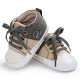 NEW Baby Shoes Classic Canvas Baby Boy Shoes Spring Cotton Straps Stitching Newborn Boy Girl Shoes First Walker Prewalker
