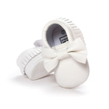 New Collection Handmade Soft Bottom Fashion Tassels Baby Moccasin Newborn Babies Shoes 19-colors PU leather Prewalkers Boots