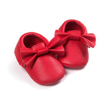 New Collection Handmade Soft Bottom Fashion Tassels Baby Moccasin Newborn Babies Shoes 19-colors PU leather Prewalkers Boots