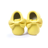New Collection Handmade Soft Bottom Fashion Tassels Baby Moccasin Newborn Babies Shoes 19-colors PU leather Prewalkers Boots