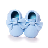 New Collection Handmade Soft Bottom Fashion Tassels Baby Moccasin Newborn Babies Shoes 19-colors PU leather Prewalkers Boots