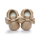 New Collection Handmade Soft Bottom Fashion Tassels Baby Moccasin Newborn Babies Shoes 19-colors PU leather Prewalkers Boots