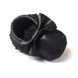 New Collection Handmade Soft Bottom Fashion Tassels Baby Moccasin Newborn Babies Shoes 19-colors PU leather Prewalkers Boots