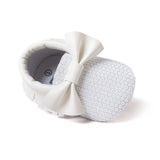 New Collection Handmade Soft Bottom Fashion Tassels Baby Moccasin Newborn Babies Shoes 19-colors PU leather Prewalkers Boots