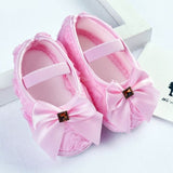 Baby Girl Shoes Toddler Newborn Bow First Walkers Princess Baby Soft Sole Anti-Slip Sapatinhos Para Bebe Menina Moccasins