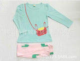 Girls Children's Clothes Fall Girl's New Suit Pants Suit Children's Wear Cartoon girls clothing set