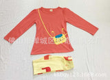 Girls Children's Clothes Fall Girl's New Suit Pants Suit Children's Wear Cartoon girls clothing set