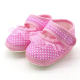 2019 Newborn Baby Girls Soft Shoes Soft Soled Non-slip Bowknot Footwear Crib Shoes kız bebek ayakkabı