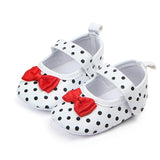 2019 Baby Girl Shoes Toddler Infant Anti-slip Polka Dot PU First Walkers Shoes Kids Footwear Shoes Girls