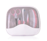 Baby Health Care Kit Portable Newborn Baby Grooming Kit Nail Clipper Scissors Hair Brush Comb Safety Care Set Hot Sale