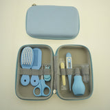 Baby Health Care Kit Portable Newborn Baby Grooming Kit Nail Clipper Scissors Hair Brush Comb Safety Care Set Hot Sale