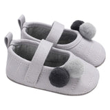 New born Baby Girl Flower Sneakers Toddler Cotton Bow Casual Shoes Infant Little Girls Princess Sequin Stars Leather Shoes 0-18Ms