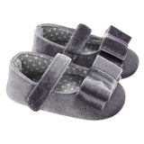 New born Baby Girl Flower Sneakers Toddler Cotton Bow Casual Shoes Infant Little Girls Princess Sequin Stars Leather Shoes 0-18Ms