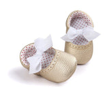 New born Baby Girl Flower Sneakers Toddler Cotton Bow Casual Shoes Infant Little Girls Princess Sequin Stars Leather Shoes 0-18Ms