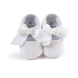 New born Baby Girl Flower Sneakers Toddler Cotton Bow Casual Shoes Infant Little Girls Princess Sequin Stars Leather Shoes 0-18Ms