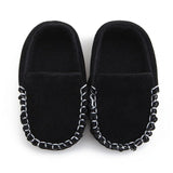 New Collection PU Suede Leather Newborn Baby Shoes Moccasins Soft Soled Non-slip Footwear First Walker For 0-18M