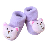 NEW Collection baby shoes Cartoon Newborn Kids Baby Girls Boys Anti-Slip Warm Socks Slipper Shoes Boots buciki