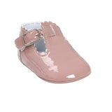 2019 Candy Colors Patent Leather Newborn Baby Prewalker Soft Bottom Anti-slip Shoes Footwear Princess Girl Crib Mary Jane Shoes
